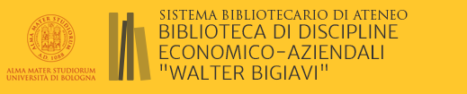 Biblioteca di discipline economico-aziendali  "Walter Bigiavi"